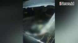 Video Jasad Perempuan Ditemukan dalam Mobil Terbakar di Sukoharjo