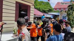 Video Polisi Tangkap 6 Pembunuh Wartawan Demas Laira di Mamuju Tengah