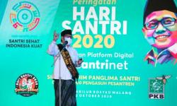 Puncak Hari Santri 2020, Gus AMI Luncurkan Platform Digital SantriNet