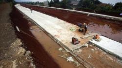 Progres Pembangunan Jalan Bojong Gede - Kemang Bogor, Rampung Desember 2020