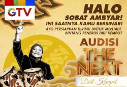 Saatnya Sobat Ambyar Bersinar di GTV, Segera Daftar Audisi The Next Didi Kempot di RCTI+!