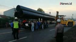 Video Kecelakaan Truk di Pantura, Pemilik Warung Kopi Tewas Tergencet