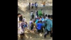 Video Warga Ponorogo Seberangi Sungai sambil Mengusung Keranda Mayat Viral, Ini Penjelasannya