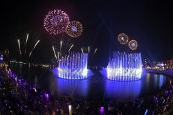 Rekor! Dubai Punya Air Mancur Terbesar di Dunia