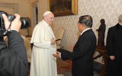 JK Bertemu Paus Fransiskus di Vatikan Bahas Kemanusiaan dan Perdamaian