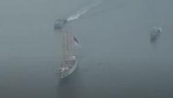 Video Guskamla Koarmada I Kerahkan 4 KRI ke Perairan Lhokseumawe Aceh