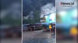 Video Viral Air Terjun Gunung Rambutan di Paser Kaltim Meluap