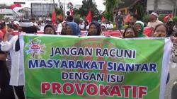 Gelar Aksi Damai, Ratusan Warga Siantar Tolak Unjuk Rasa Anarkistis<