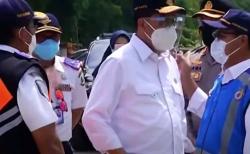 Video Menhub Tinjau Lalu Lintas Tol Jakarta-Cikampek Gunakan Helikopter