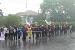 Massa GNP Yogyakarta Demo Tolak UU Omnibus Law, Lalu Lintas Tersendat  <