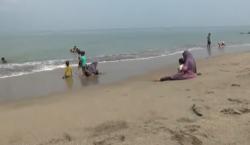 Libur Panjang Oktober 2020, Pantai Carita dan Anyer Banten Sepi Pengunjung<