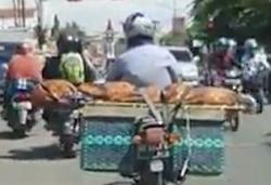 Video Viral Pengendara Motor di Boyolali Bonceng Mayat