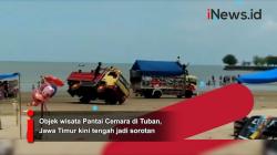 Video Viral Truk Balapan di Tepi Pantai Cemara Tuban
