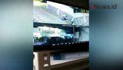 Video Aksi Pencurian di Rumah Wartawan Okezone Terekam CCTV