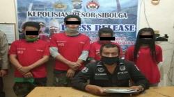 Gelar Pesta Sabu, 4 Warga Sibolga Ditangkap <