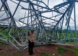 Tower SUTET di Batang Roboh Timpa 2 Petani, Polisi Turun Tangan