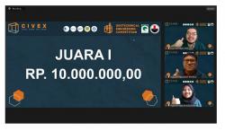 ITB Sabet Juara I Geoteknik Mahasiswa Tingkat Nasional 2020<