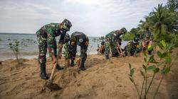 Taruna AAL Angkatan ke-67 Tanam Bakau di Bintan