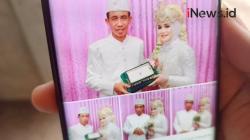 Video Viral Pengantin Mirip Presiden Jokowi di Lombok Timur