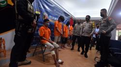 10 Pelaku Begal Pesepeda Ditangkap Polisi