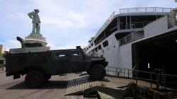 Kolinlamil Kerahkan Kapal Perang Dukung Latihan Taktis Antar Kecabangan TNI AD