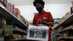 Minimarket di Jakarta Boikot Produk Prancis