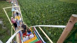 Warga Desa Sampora Cibinong Ubah Lahan Pertanian Jadi Lokasi Wisata