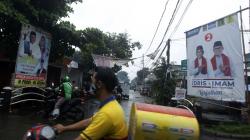 Alat Peraga Kampanye Pilkada Depok Menjamur di Permukiman Warga