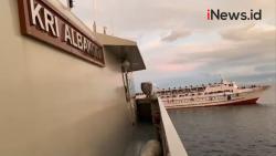 Video KRI Albakora-867 Evakuasi KM Sumber Raya 04 Mengapung 1 Jam akibat Mesin Mati