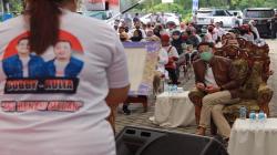 Sambangi Medan, Ini Pesan Sandiaga ke Bobby-Aulia<