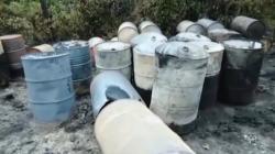 Tempat Penyulingan Ilegal di Muba Meledak, Ratusan Drum Minyak Ludes Terbakar