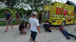 Polisi Tangkap Sopir-Kernet Truk Bawa Puluhan Kg Sabu di GT Cikampek Utama Karawang<