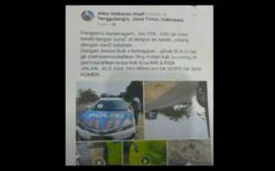 Hina Anggota Polantas di Facebook, Sopir Truk Ini Ditangkap Polisi