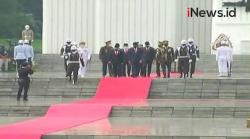 Video Presiden Jokowi Bagikan Sembako usai Upacara Hari Pahlawan di TMP Kalibata