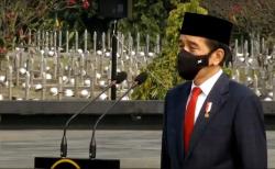 Hari Pahlawan, Jokowi Pimpin Upacara Ziarah di TMP Kalibata<