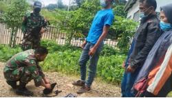 TNI Amankan 3 Orang Pelintas Batas Ilegal di Perbatasan RI-Malaysia