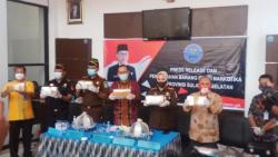 BNNP Sulsel Tangkap 8 Sindikat Pengedar Narkoba Asal Sumut, 6,4 Kg Ganja Disita