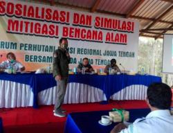 Perhutani Jateng Gelar Simulasi Penanggulangan Bencana di Purworejo