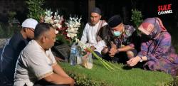Menikah Besok, Sule dan Nathalie Holscher Sempatkan Nyekar ke Makam Lina Jubaedah