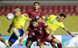 Gol Tunggal Firmino Antarkan Brasil Raih Kemenangan atas Venezuela<