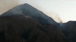  Cuaca Panas, 15 Hektare Padang Savana Lereng Rinjani di Sembalun Lombok Timur Terbakar