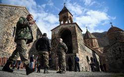 Putin Minta Azerbaijan Jaga Gereja di Nagorno-Karabakh Pascapenghentian Perang
