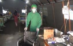 Ruang Isolasi Penuh, Pasien Suspect Covid-19 di RSUD Kardinah Tegal Dirawat di Tenda