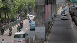 Penampakan Tiang Monorel Jakarta 16 Tahun Mangkrak