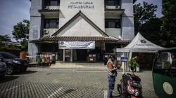Suasana Kantor Kelurahan Petamburan Tutup karena Lurah Positif Covid-19