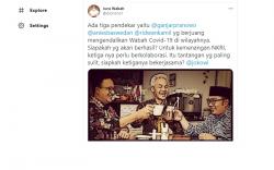 Upload Foto Ganjar, Anies dan Ridwan Kamil Ngopi Bareng, Epidemiolog UI: Ada 3 Pendekar