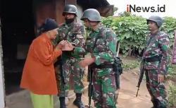 Video Nenek Rusmana Menangis Dikunjungi dan Diberi Beras oleh Prajurit Kodam Siliwangi<