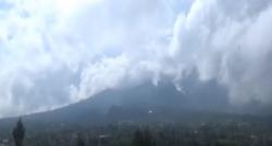 Video Gunung Merapi Menunjukkan Peningkatan Aktivitas