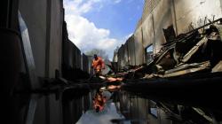 Kebakaran Gudang Mebel di Kupang, Kerugian Capai Miliaran Rupiah