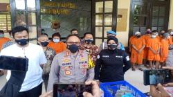 16 Pelaku Kejahatan Jalanan Ditangkap di Bandung, 2 Ditembak